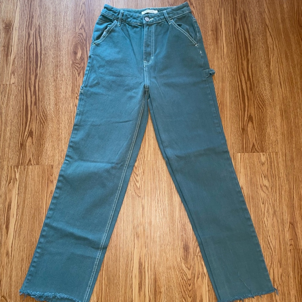 PacSun Teal 90’s Boyfriend Carpenter Jeans